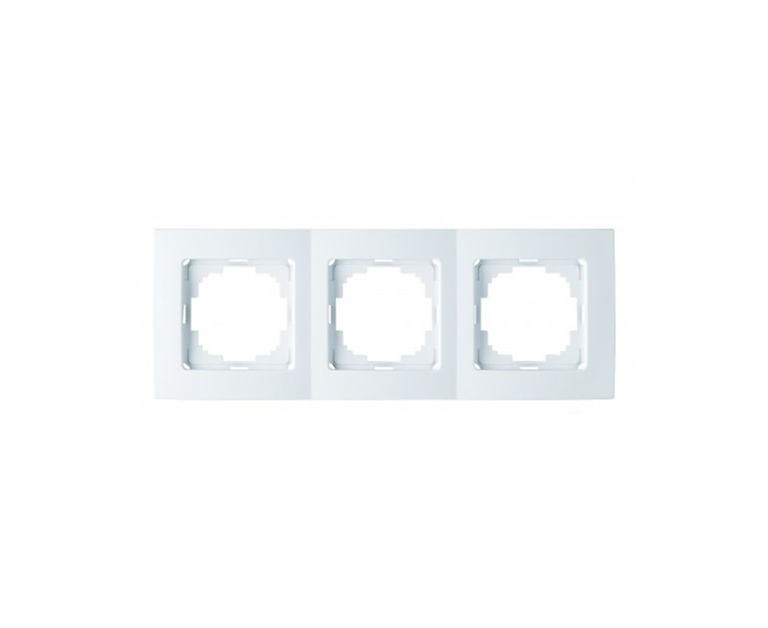 ჩარჩო სამიანი touran white - 24110093 — როზეტები და ჩამრთველები
